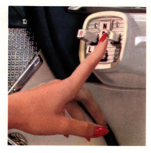 Push-button drive appeared in 1956 Dodge. 
