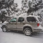 Back then . . . ’98 Chev Blazer in snow