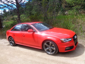 The 2014 Audi S4 quattro in Boulder Canyon. (Bud Wells photos)