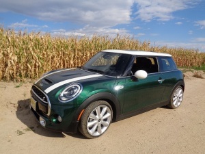 The 2014 Mini Cooper S hardtop on a fall afternoon. (Bud Wells photos)
