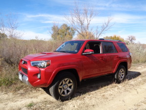 The 2015 Toyota 4Runner Trail 4X4 is at home in offroad settings. (Bud Wells photos)