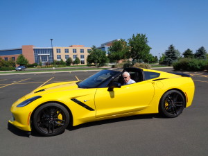 Velocity yellow was suitable for ’14 Chevy Corvette.