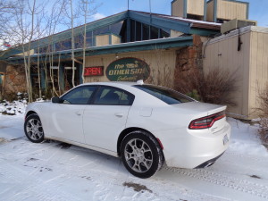 The new Charger at The Other Side restaurant in Estes Park. 