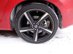 Volvo’s 19-inch Ixion alloy wheel.