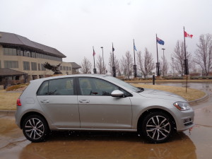 The 2015 Volkswagen Golf was ‘car of the year’ in Detroit. (Bud Wells photos)