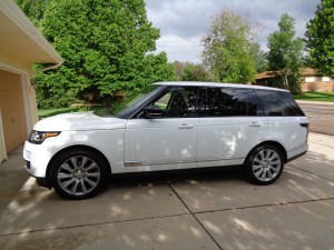 The 2015 Range Rover Supercharged LWB has been stretched 8 inches. (Bud Wells photos)