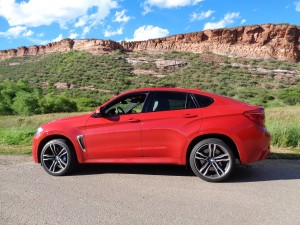 The 2015 BMW X6 M in Sunshine Canyon area near Masonville. (Bud Wells photos)