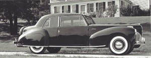 The first Lincoln Continental arrived in 1940. (Ford Motor Co.)