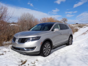 The luxurious 2016 Lincoln MKX Black Label edition is well-equipped for snow duty. (Bud Wells photos)