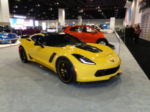 And it’s bright yellow for the ’16 Chevrolet Corvette Z06, too. (Tim Coy)