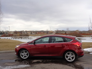 The 2016 Ford Focus hatchback is 7 inches shorter than sedan. (Bud Wells photo)