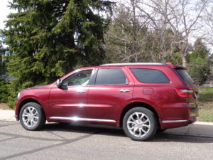 The 2016 Dodge Durango Citadel AWD is finished in velvet red pearl coat. (Bud Wells)