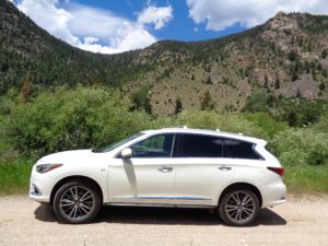 The 2016 Infiniti QX60 AWD in Poudre Canyon. (Bud Wells photo)