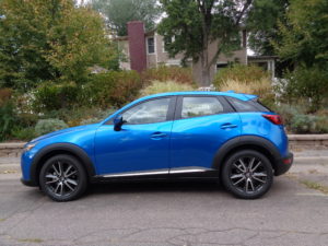 The 2017 Mazda CX-3 AWD weighs just under 3,000 pounds. (Bud Wells)