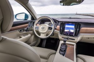 The Volvo offers luxurious interior.  (Volvo)