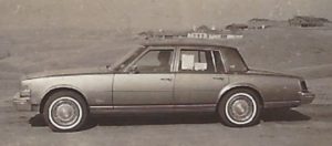 The ’78 Cadillac Seville was reviewed in the Denver Post in March 1978. (Bud Wells photo)